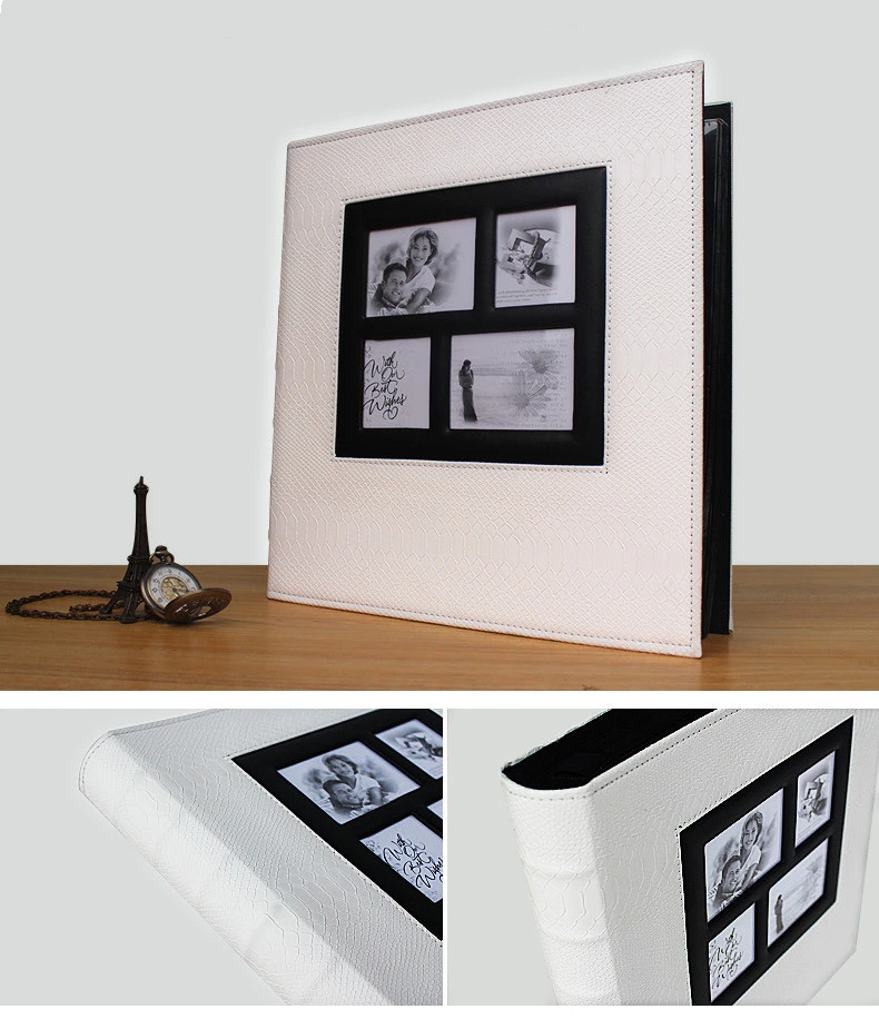 Hardcover PU Leather Family Album Self Adhesive Photo Albums