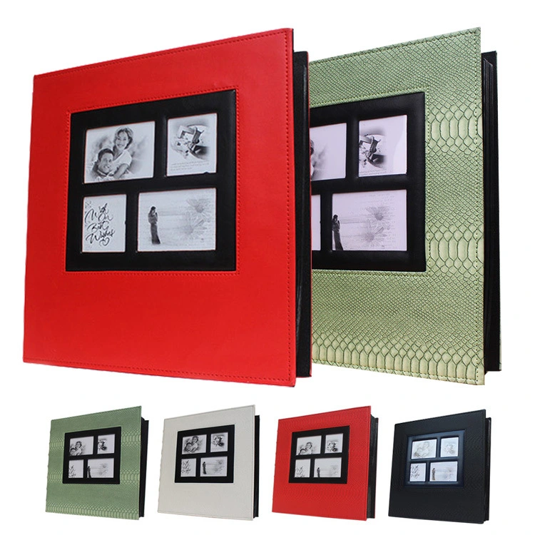 Hardcover PU Leather Family Album Self Adhesive Photo Albums