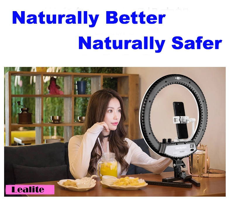 Dimmable 18 Inch Makeup Ring Light LED Circle with Tripod Stand Selfie Photograph Ring Light